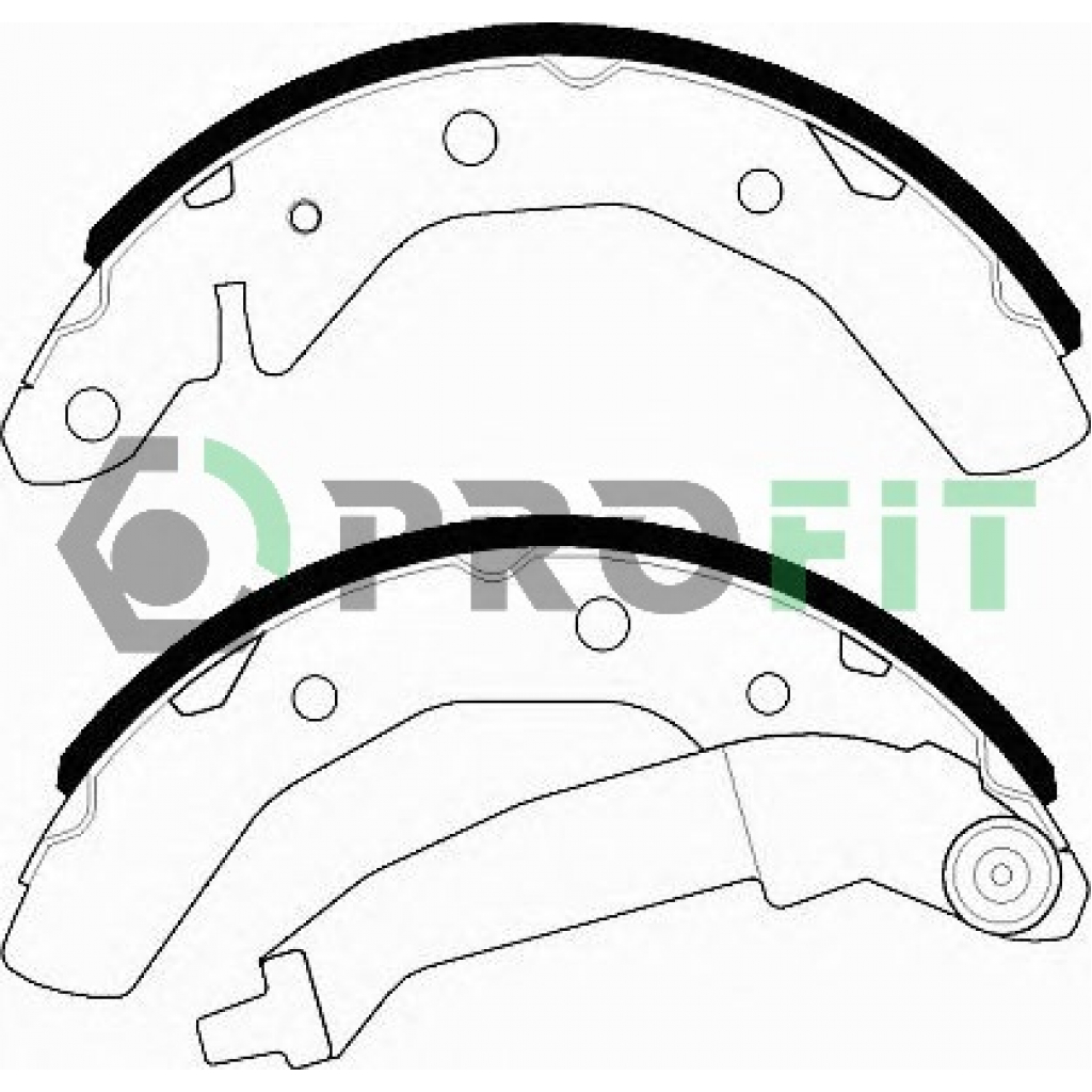 Гальмівні колодки Profit 5001-0566 - зображення 1