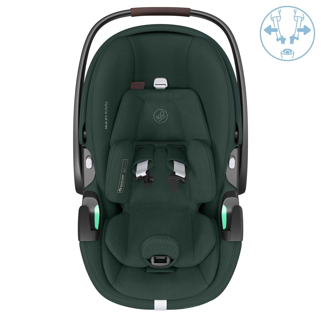 Автокрісло Maxi-Cosi Pebble 360 Pro2 Twillic Green (8052403110) - зображення 10
