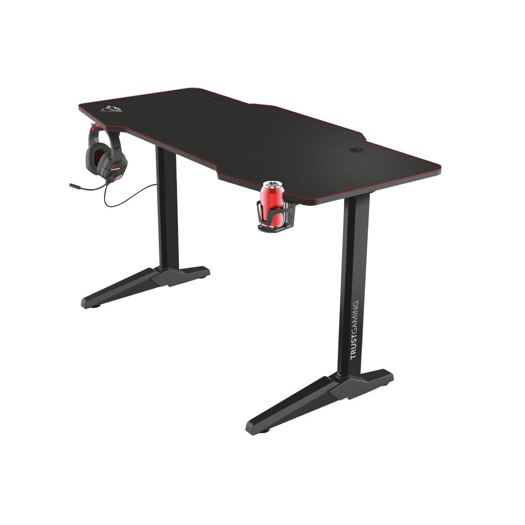 Комп'ютерний стіл Trust GXT 1175 Imperius XL Black (23802) - зображення 1