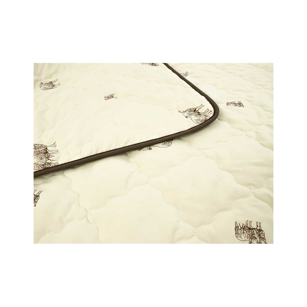 Ковдра Руно Вовняна Sheep в мікрофібрі полегшена 172х205 см (316.52ШКУ_Sheep) - зображення 5