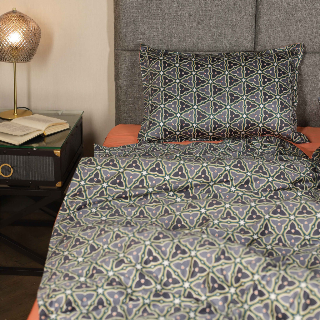 Постільна білизна Viluta Сатин Єгипетська бавовна 03 євро (03_EX_ev) - зображення 5