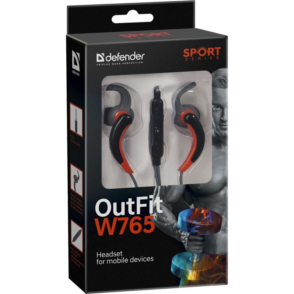 Навушники Defender OutFit W765 Grey-Orange (63767) - зображення 6