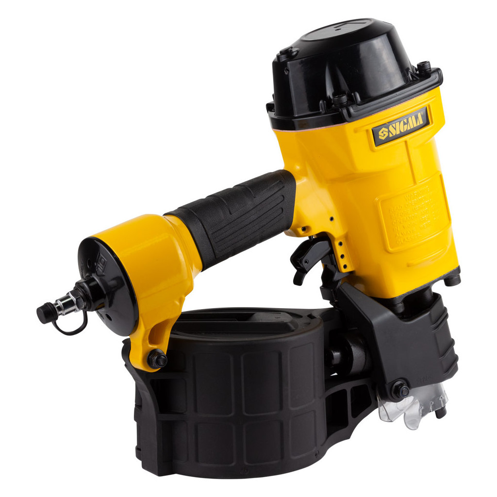 Цвяхозабивач Sigma котушковий 1.56л/удар 8бар цвяхи 45-70мм (6713511) - зображення 6