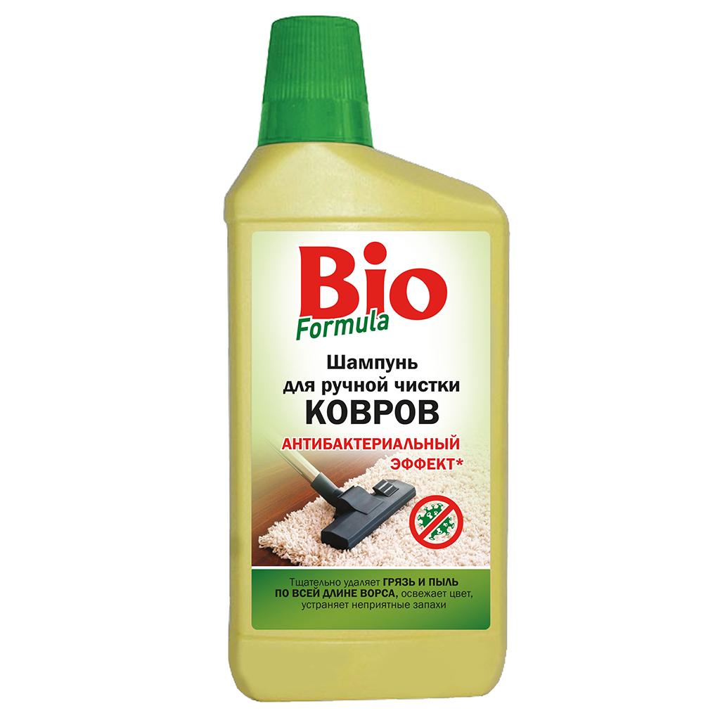 Засіб для чищення килимів Bio Formula Шампунь для ручного чищення 500 мл (4820168430954) - зображення 1