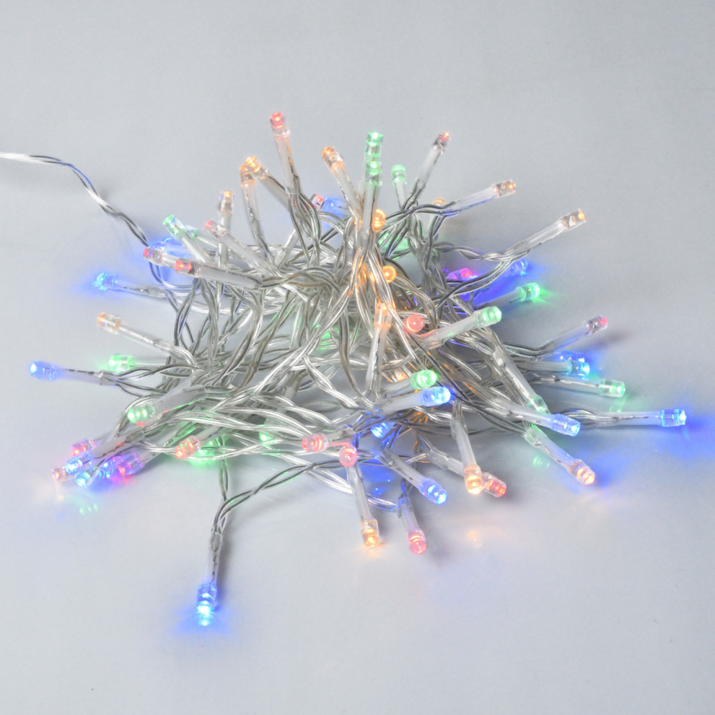 Гірлянда YES! Fun Нитка 70 LED Різнокольорова 4.9 м Статична На батарейках (975058) - зображення 1