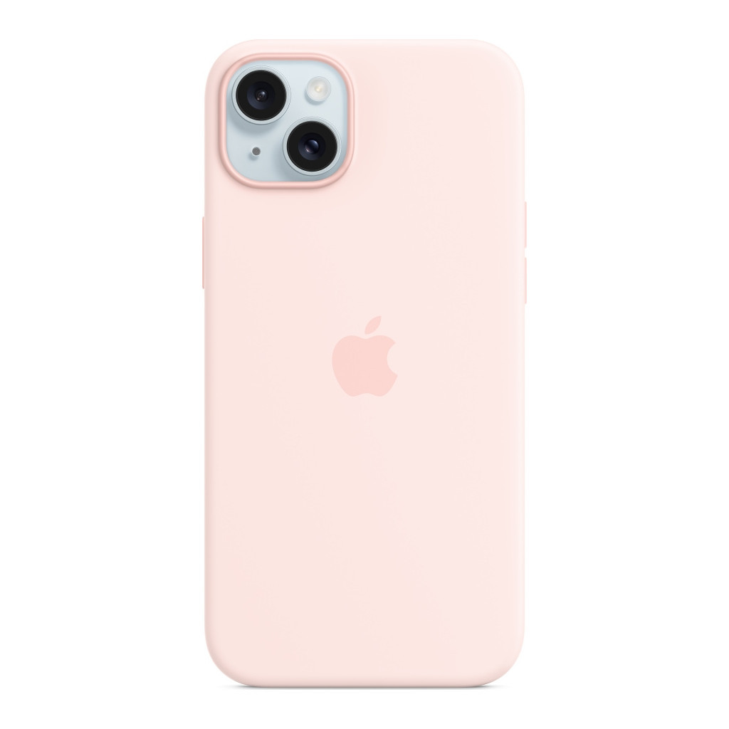 Чохол до мобільного телефона Apple iPhone 15 Plus Silicone Case with MagSafe Light Pink (MT143ZM/A) - зображення 1