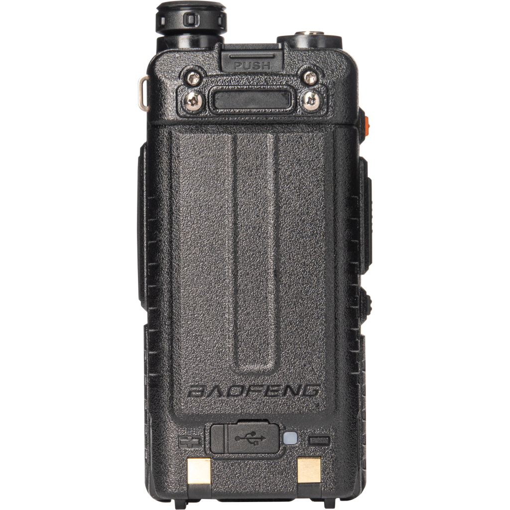 Портативна рація Baofeng UV-5RH Black - зображення 3
