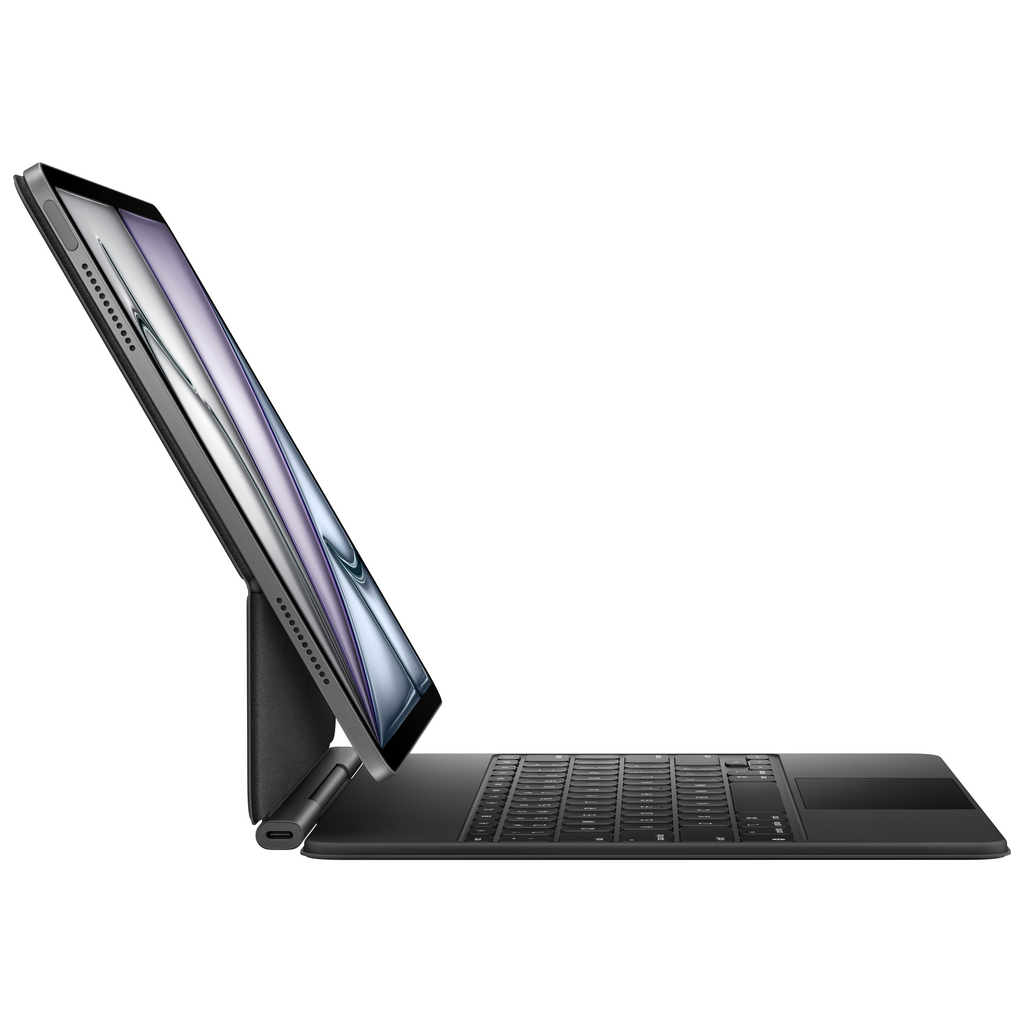 Чохол до планшета Apple Magic Keyboard iPad Air 13-inch (M3) Ukrainian A3340 Black (MGYY4UA/A) - зображення 4