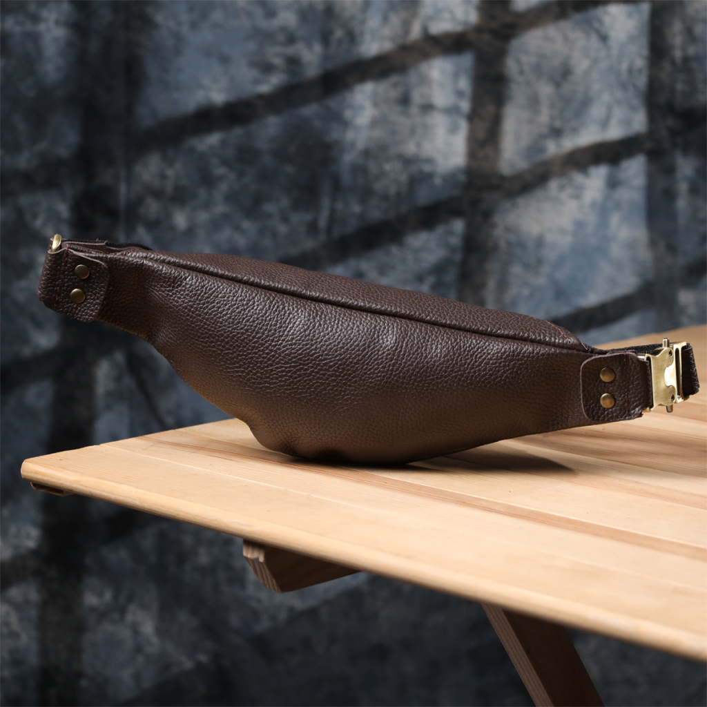 Сумка Shvigel З натуральної шкіри Коричнева (23137) - зображення 10