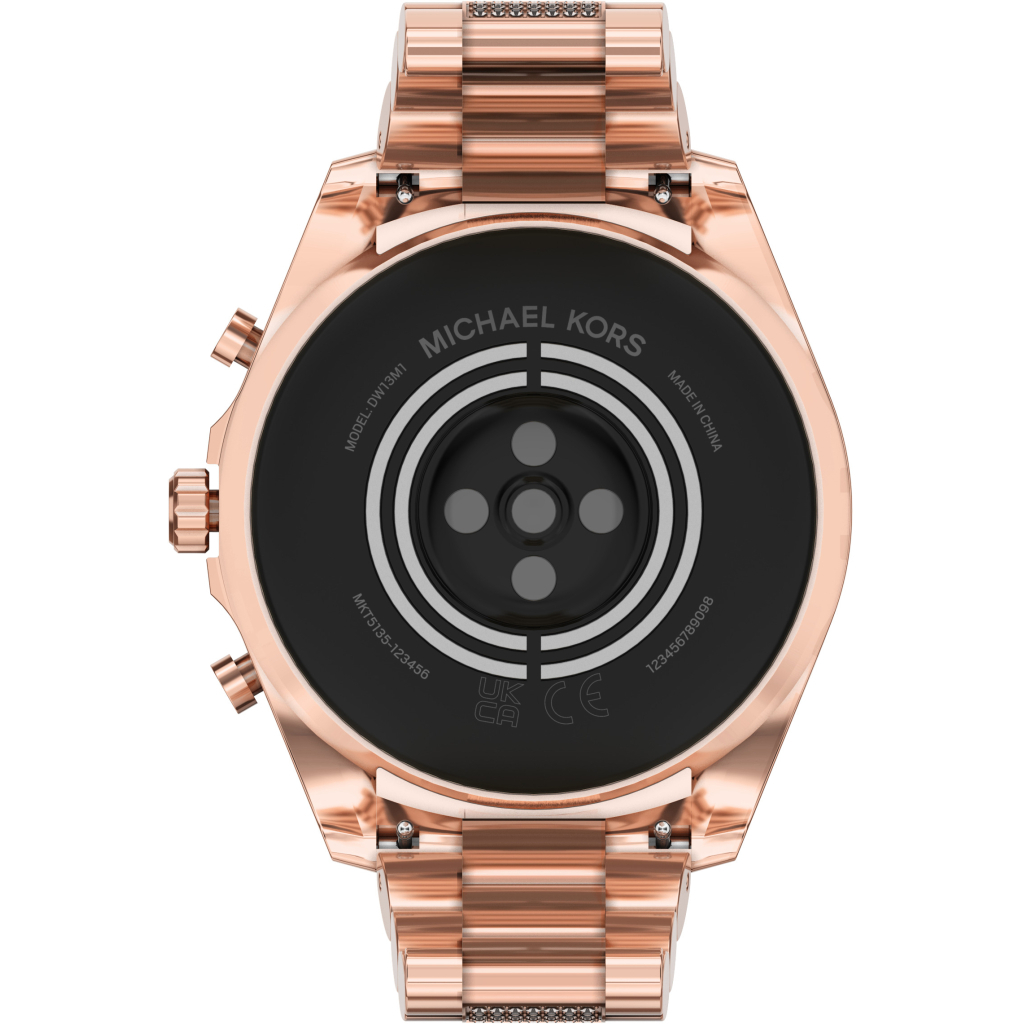 Смарт-годинник Michael Kors Gen 6 Rose Gold-Tone Stainless Steel (MKT5135) - зображення 4