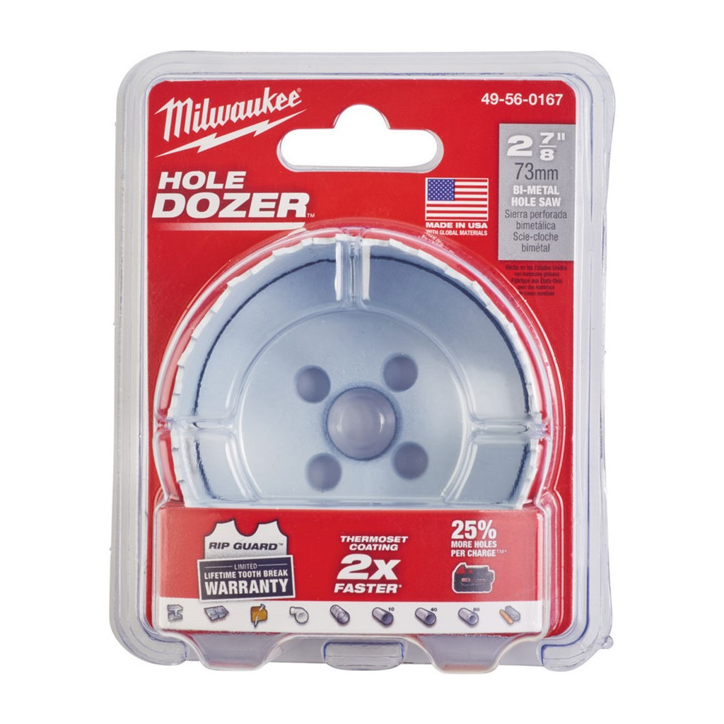 Коронка Milwaukee Bi-Metal 73 мм (49560167) - зображення 2