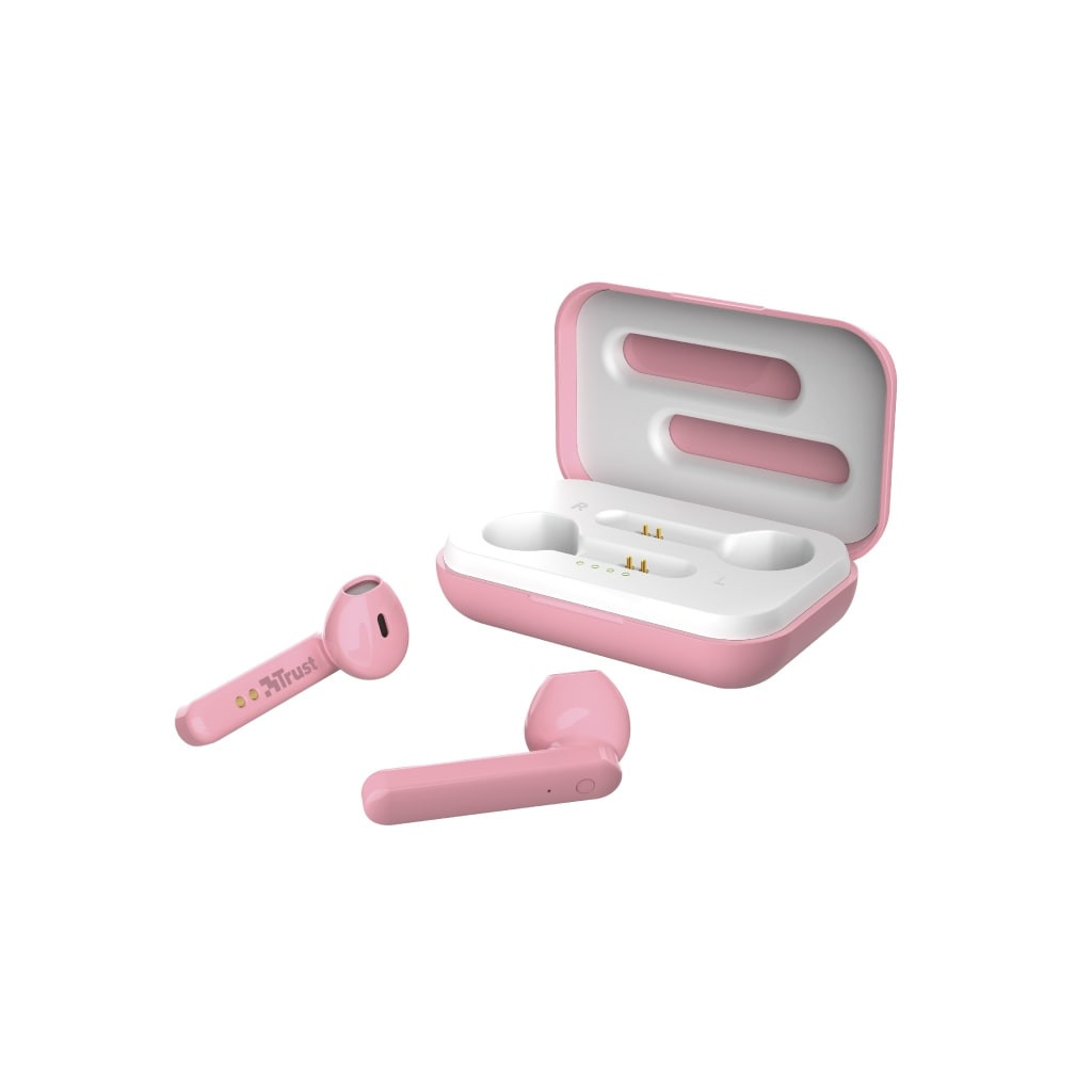 Навушники Trust Primo Touch True Wireless Mic Pink (23782) - зображення 5