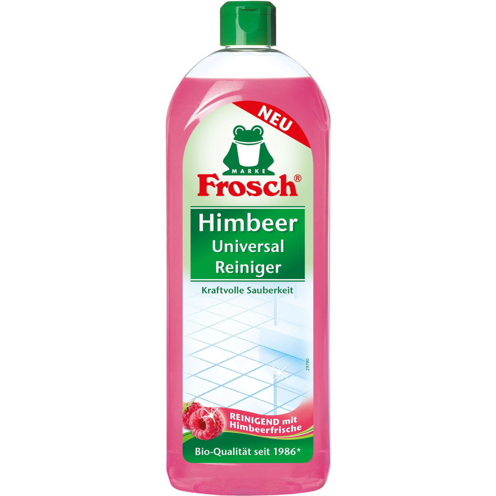 Рідина для чищення ванн Frosch Малина 750 мл (4001499947537) - зображення 1