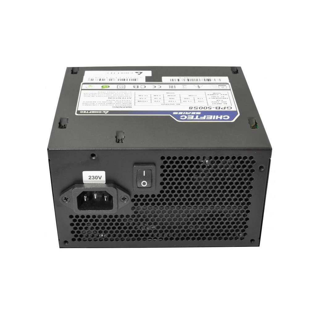 Блок живлення Chieftec 500W (GPB-500S8) - изображение 2