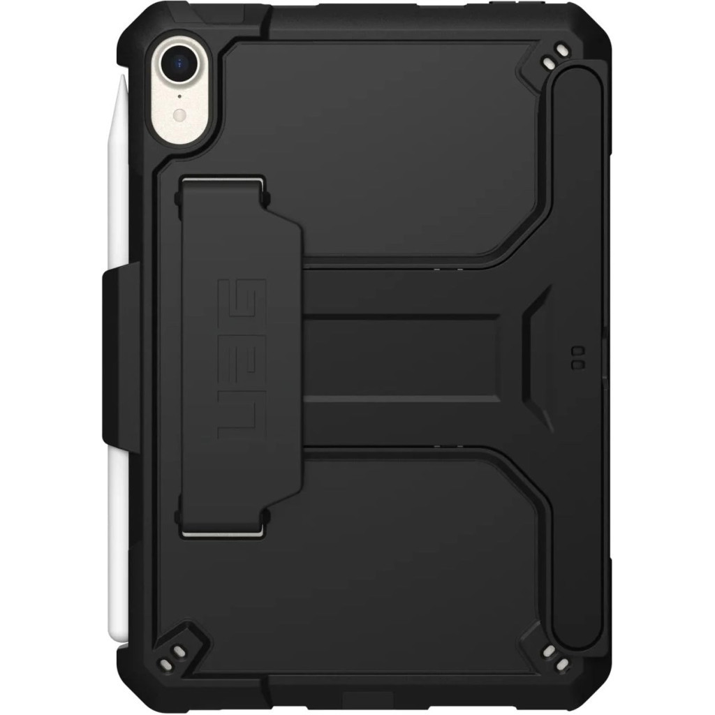 Чохол до планшета UAG iPad Mini (6th Gen, 2022) Scout with Kickstand and Handstrap, Black (124014114040) - зображення 1