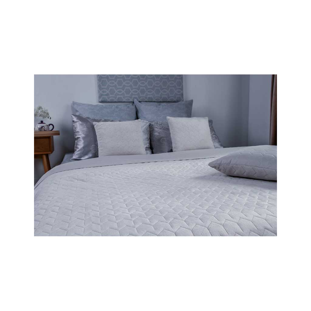 Покривало Руно двостороннє декоративне Velour Ice 150х220 см (360.55_Iсe) - изображение 6