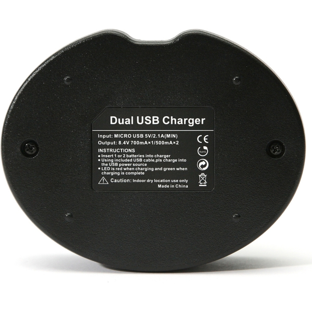 Зарядний пристрій для фото PowerPlant Canon Dual NB-12L (DV00DV3404) - зображення 2