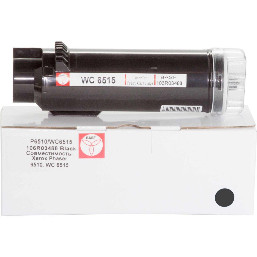 Тонер-картридж BASF Xerox Ph 6510N/WC 6515N/6515DN Black (KT-106R03488) - зображення 1
