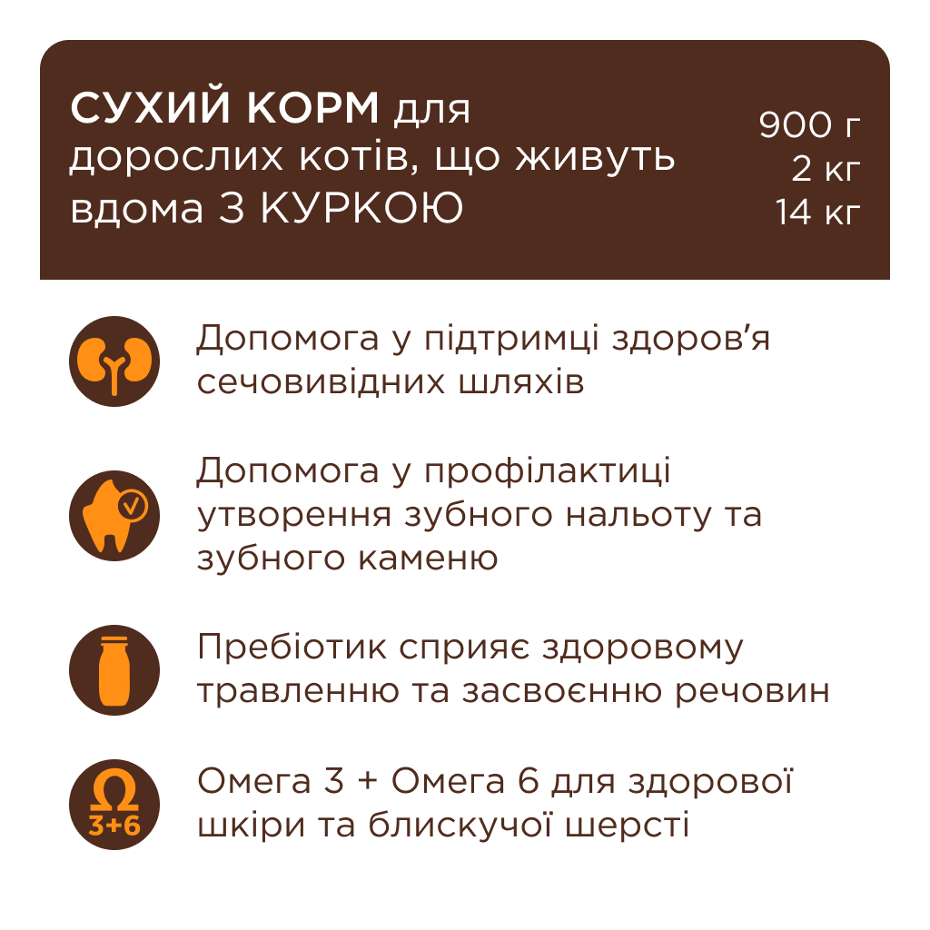 Сухий корм для кішок Club 4 Paws Преміум Indoor 4 in 1 2 кг (4820269144828) - зображення 3