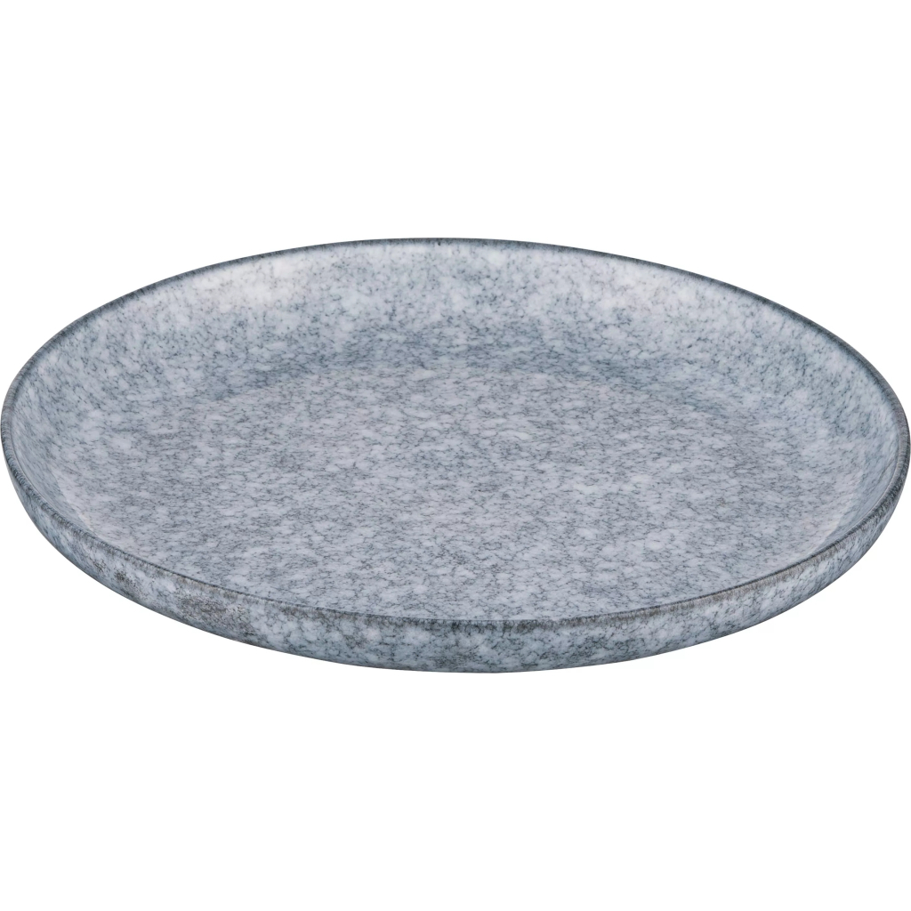 Тарілка Ardesto Loreto, 19см, порцеляна, сірий (AR1019LG) - зображення 2