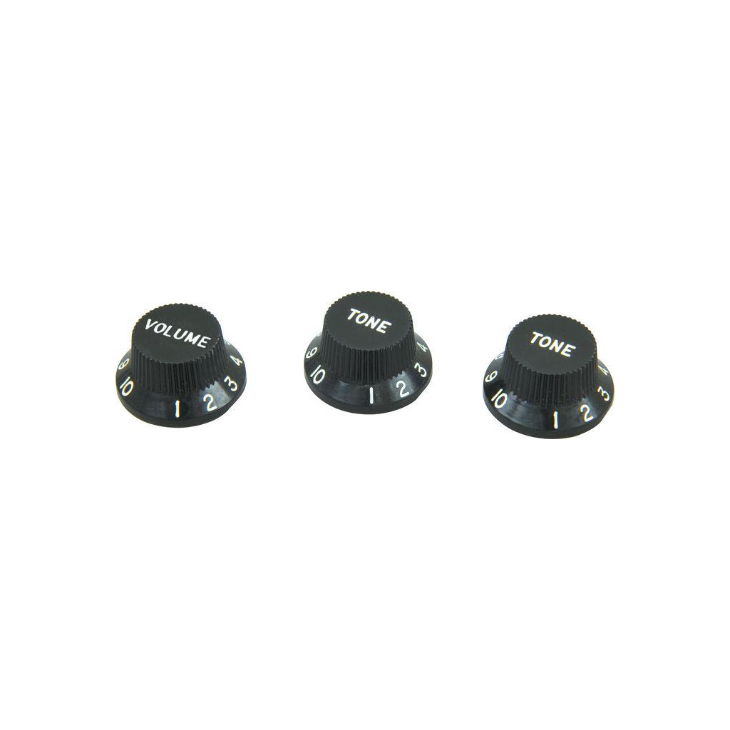 Ручка для потенціометра DiMarzio Strat Knobs Set Black (DM2111BK) - зображення 2