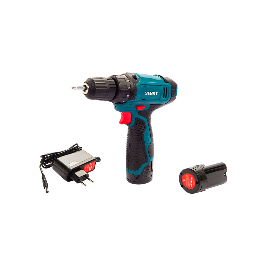 Шуруповерт Зеніт ЗША-1213 А Li-1К (843861) - зображення 3
