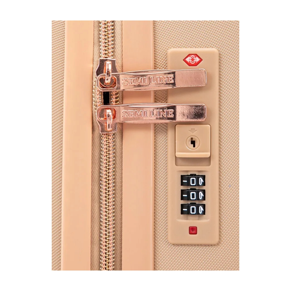 Валіза Semi Line 24" M T5912-2 Golden (DAS303367) - зображення 7