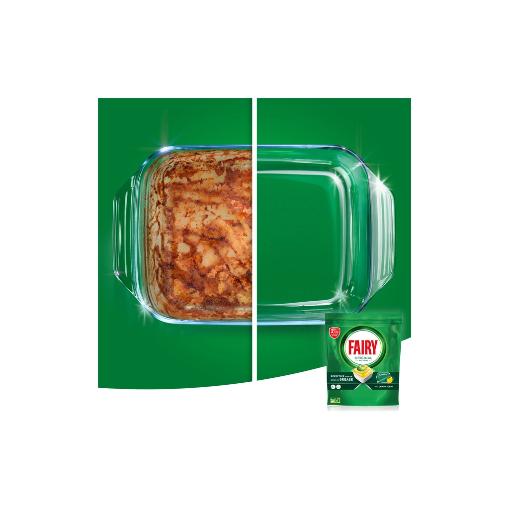 Таблетки для посудомийних машин Fairy Original All in One Lemon 41 шт. (8700216237239) - зображення 6