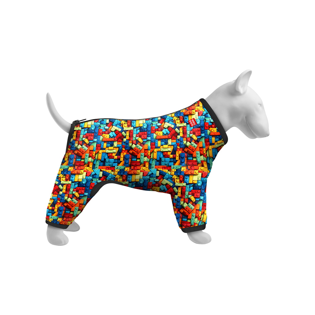Вітровка для тварин WAUDOG Clothes Блоки S 32 (389-4056) - зображення 3
