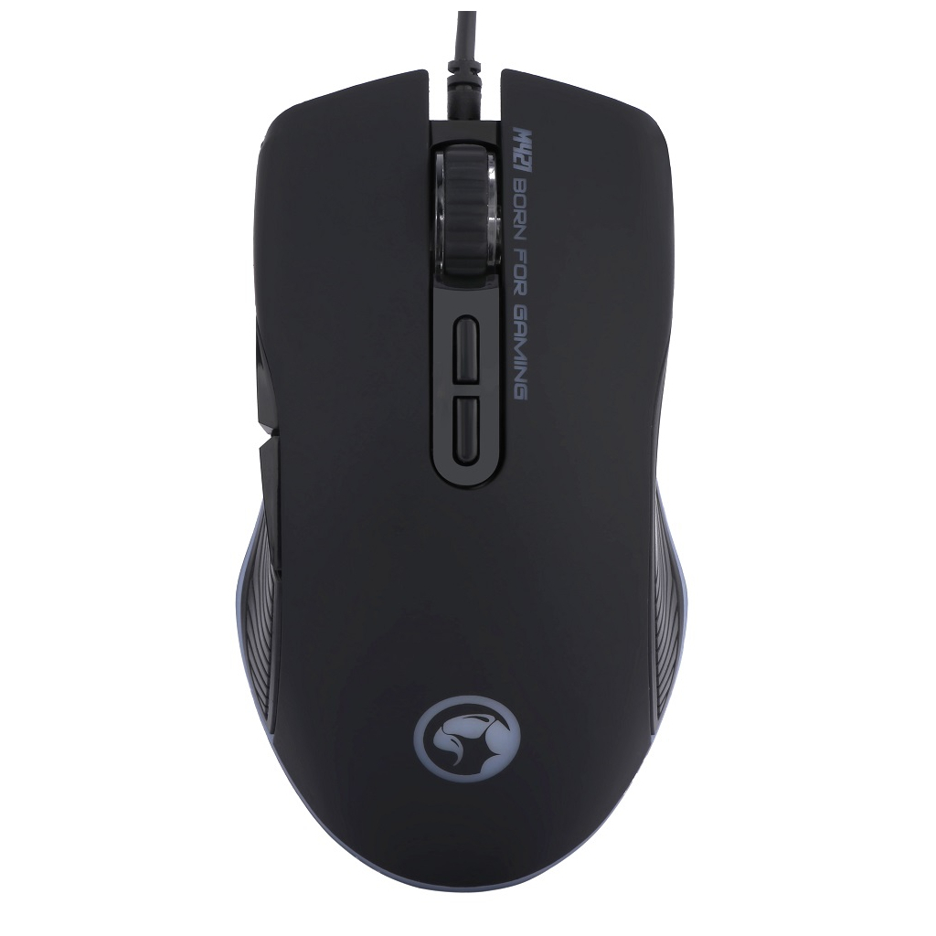 Мишка Marvo M421 Multi-LED USB Black (M421) - зображення 8
