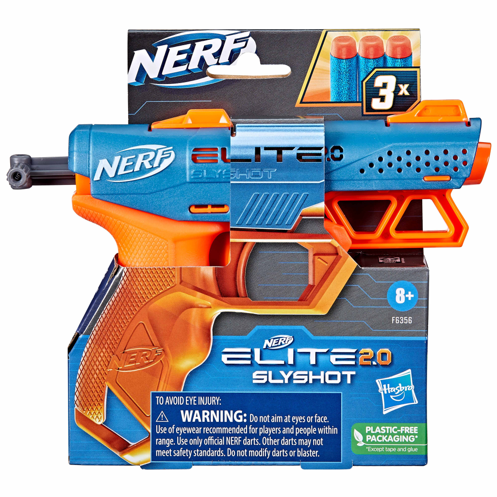 Іграшкова зброя Hasbro Бластер NERF Elite 2.0 Slyshot Слайшот (F6356) - зображення 3