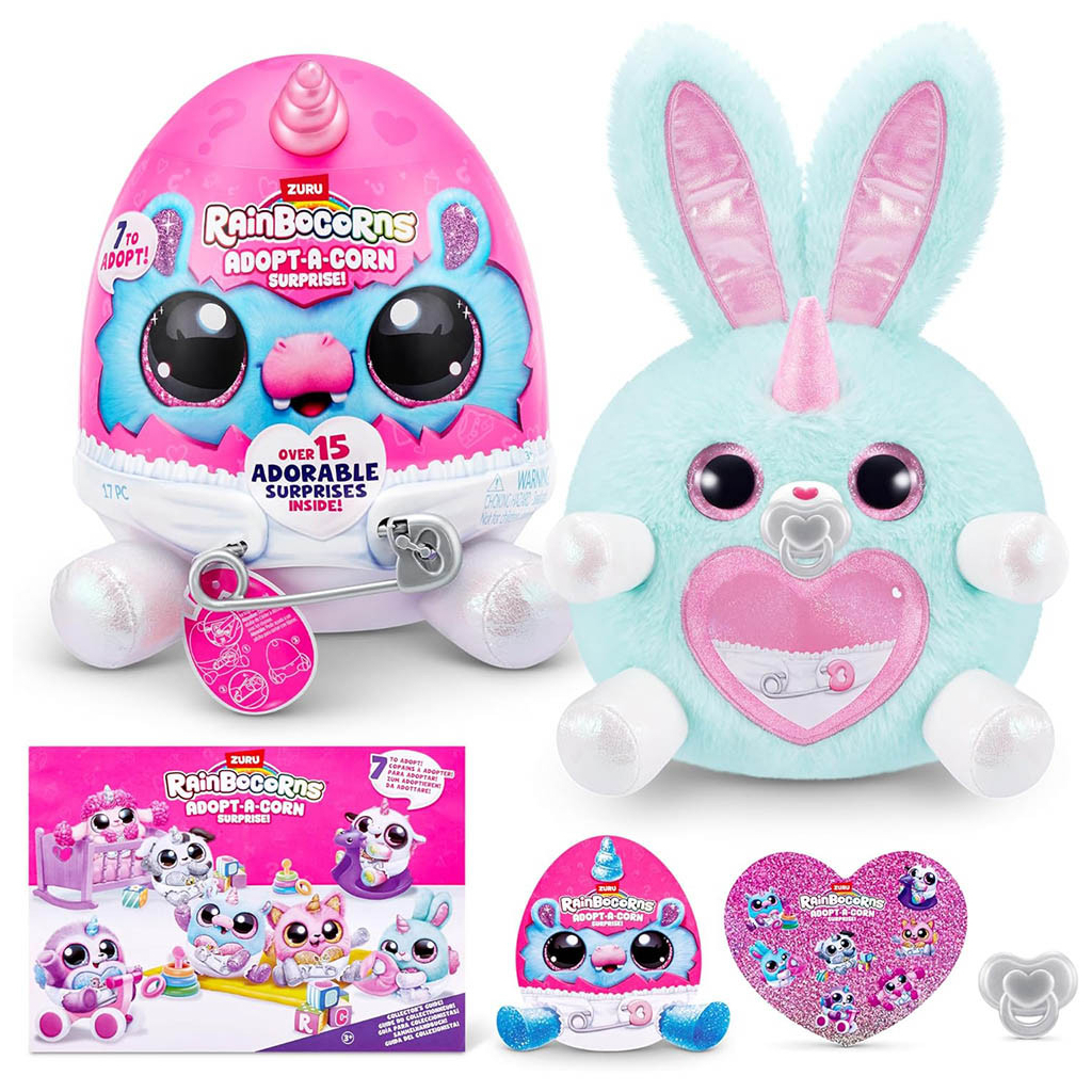 М'яка іграшка Rainbocorns сюрприз серія A Adopt-a-Corn Surprise (92105A) - зображення 7