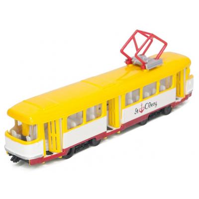 Спецтехніка Технопарк Городской трамвай Одесса свет,звук ,укр.язык (SB-17-16WB-O) - зображення 3