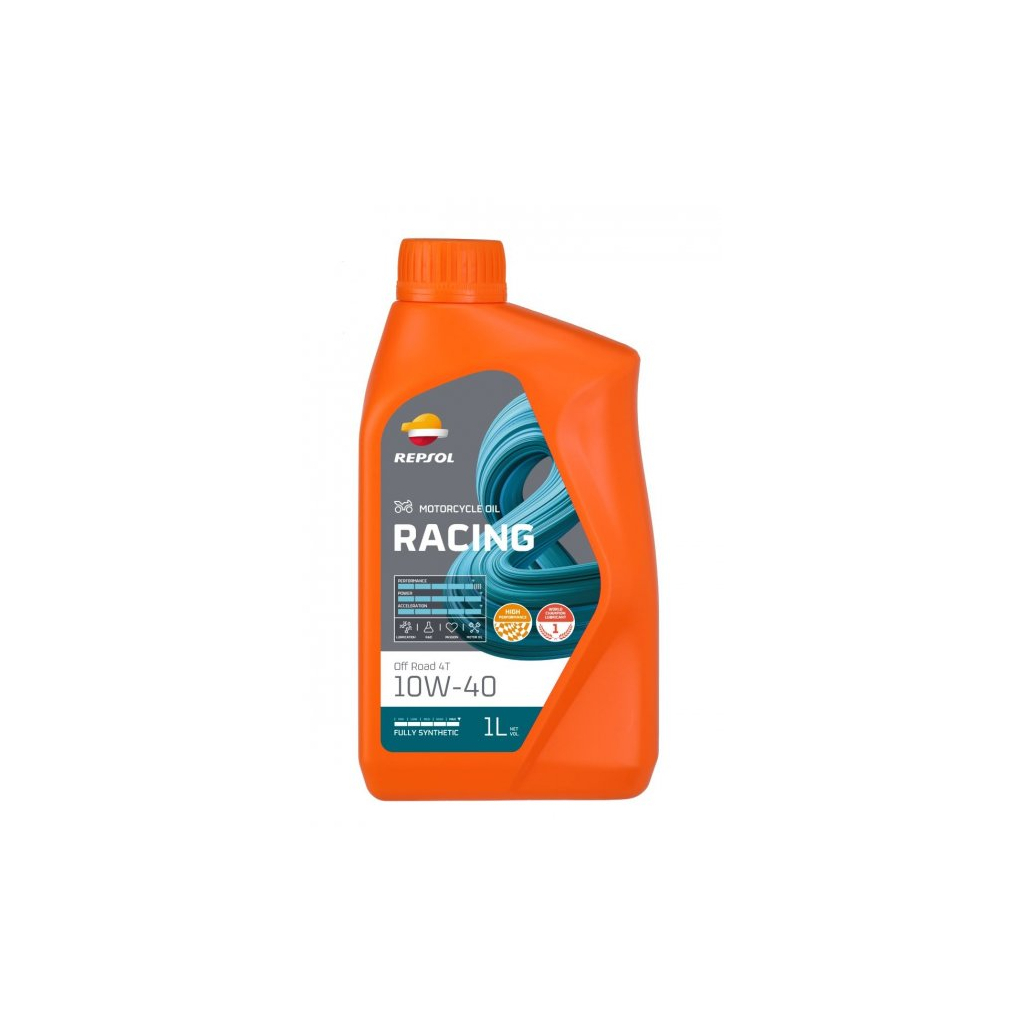 Моторна олива REPSOL RACING OFF ROAD 4T10W-40 4л (RPP2006MGB) - зображення 1