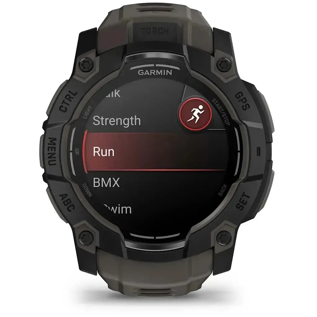 Смарт-годинник Garmin Instinct 3, Tactical, AMOLED, 50mm, Black, GPS (010-03020-50/010-03020-90) - изображение 2