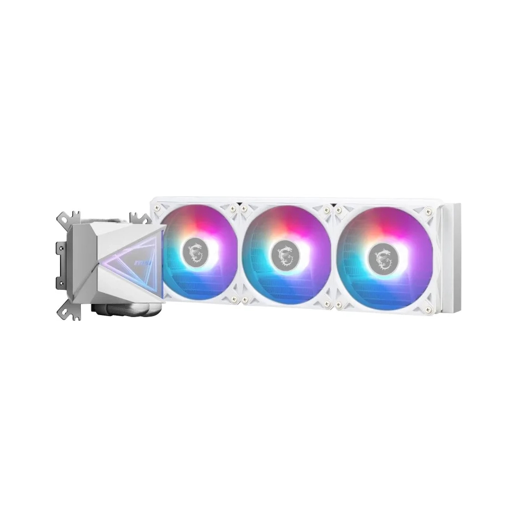 Система рідинного охолодження MSI MAG CoreLiquid I360 White (MAG CORELIQUID I360 WHITE) - зображення 3