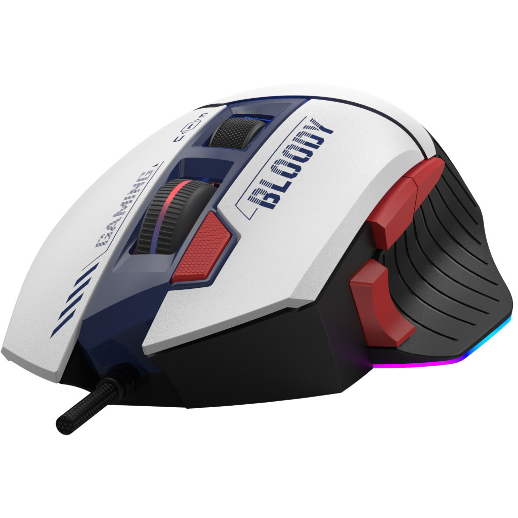 Мишка A4Tech Bloody W95 Max RGB Activated USB Sports Navy (4711421985659) - зображення 5