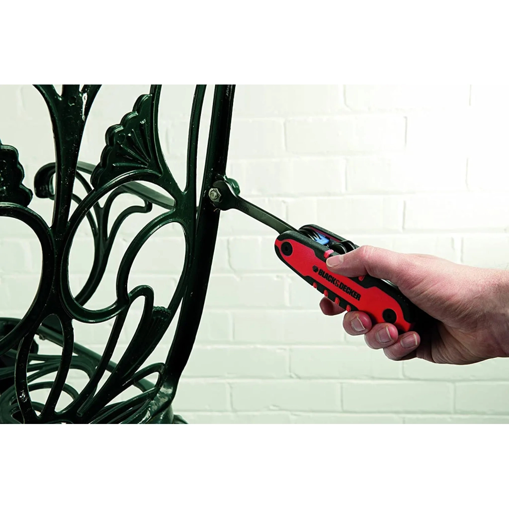 Ключ Black&Decker ріжковий гайковий 5 шт (BDHT0-71617) - зображення 6