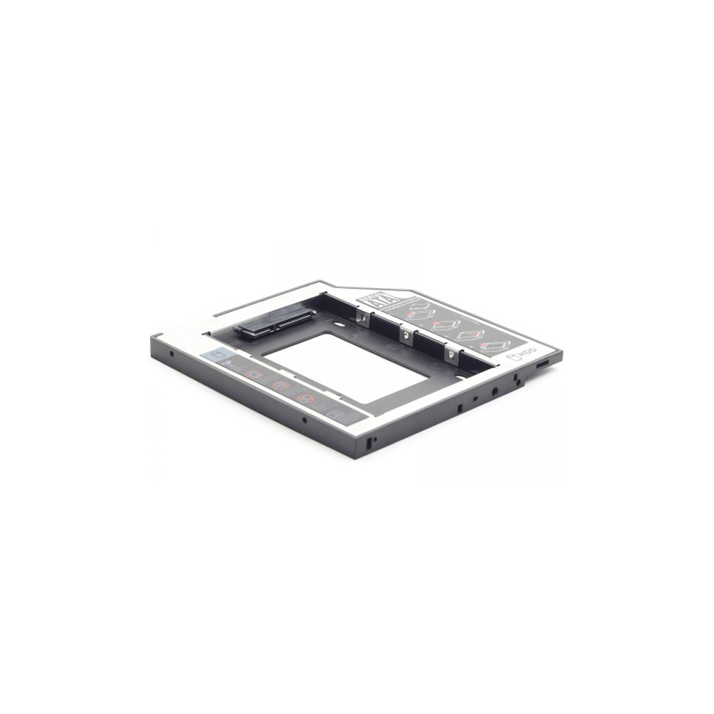 Фрейм-перехідник Gembird 2.5" HDD/SSD to laptop slim 5.25'' bay (MF-95-01) - зображення 2