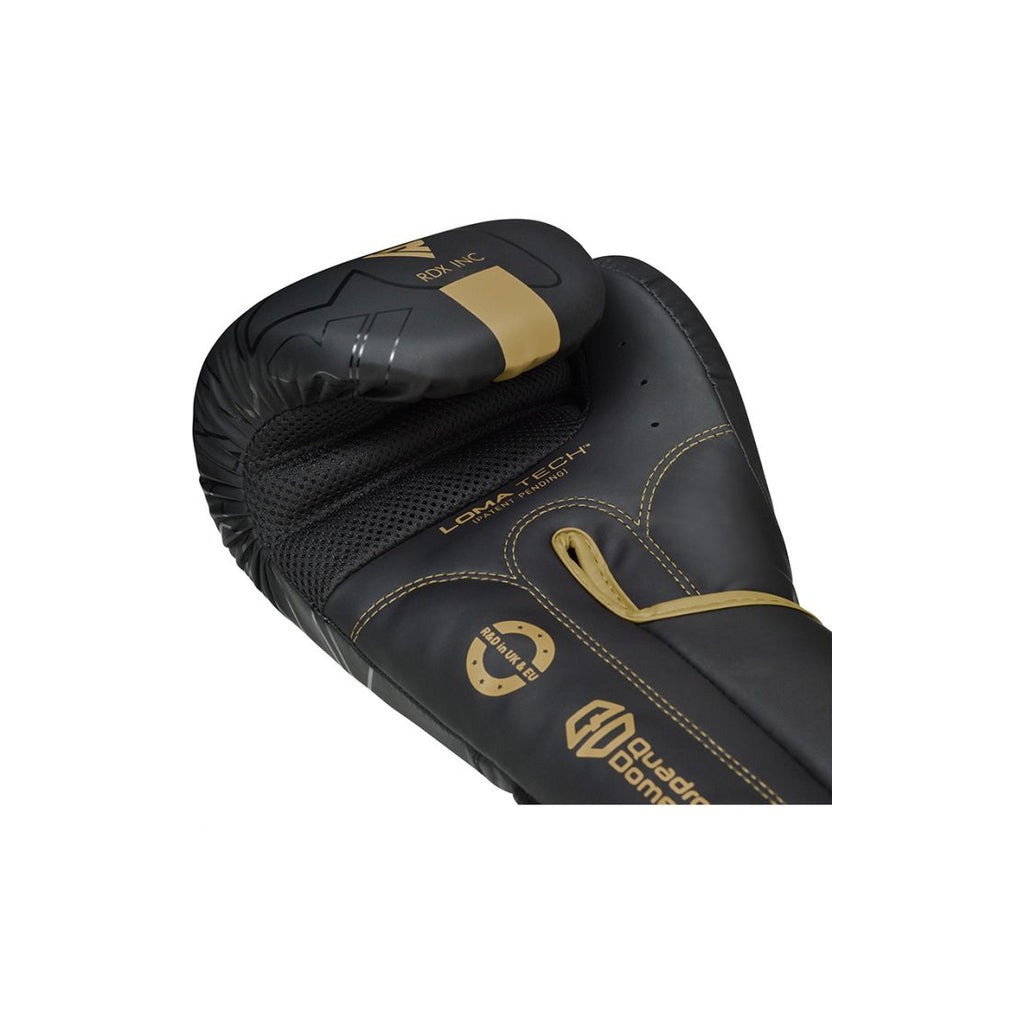 Боксерські рукавички RDX F6 Kara Matte Golden 6 унцій (BGR-F6MGL-6OZ) - зображення 9