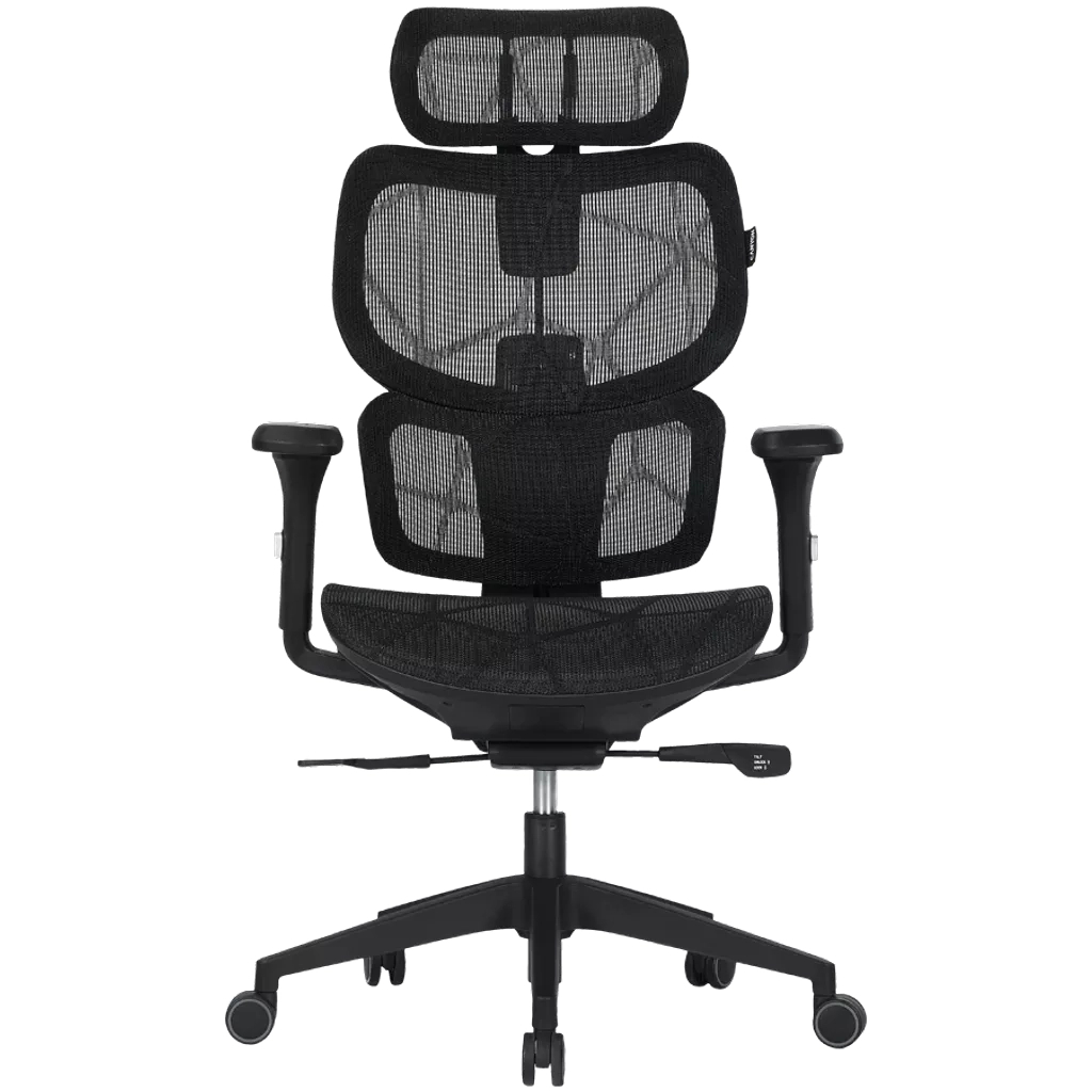 Крісло ігрове Canyon Ventra MOCH01 Mesh Black (CNS-MOCH01) - зображення 1