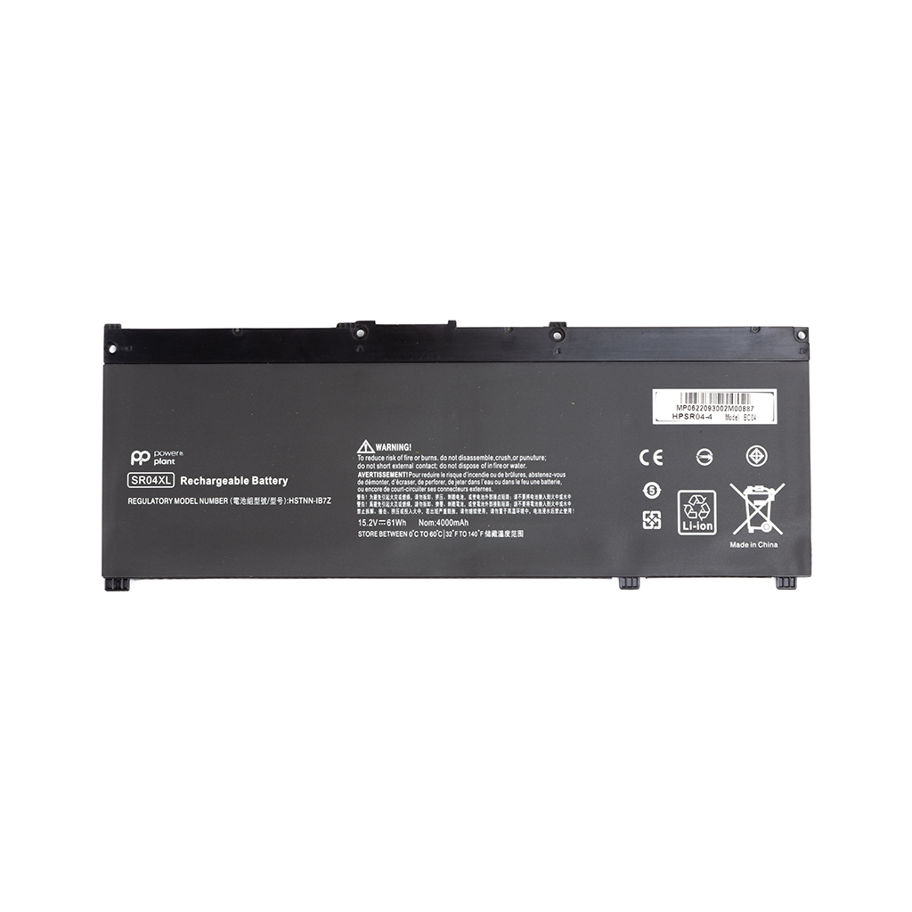 Акумулятор до ноутбука HP HPSR04-4 15.2V 4000mAh PowerPlant (NB461943) - зображення 1
