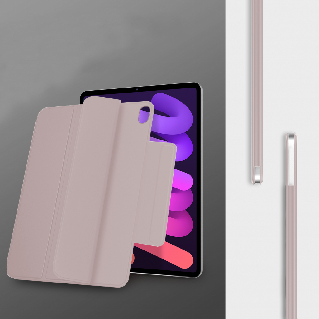Чохол до планшета BeCover Magnetic Buckle Apple iPad mini 6 2021 Pink (706829) - зображення 3