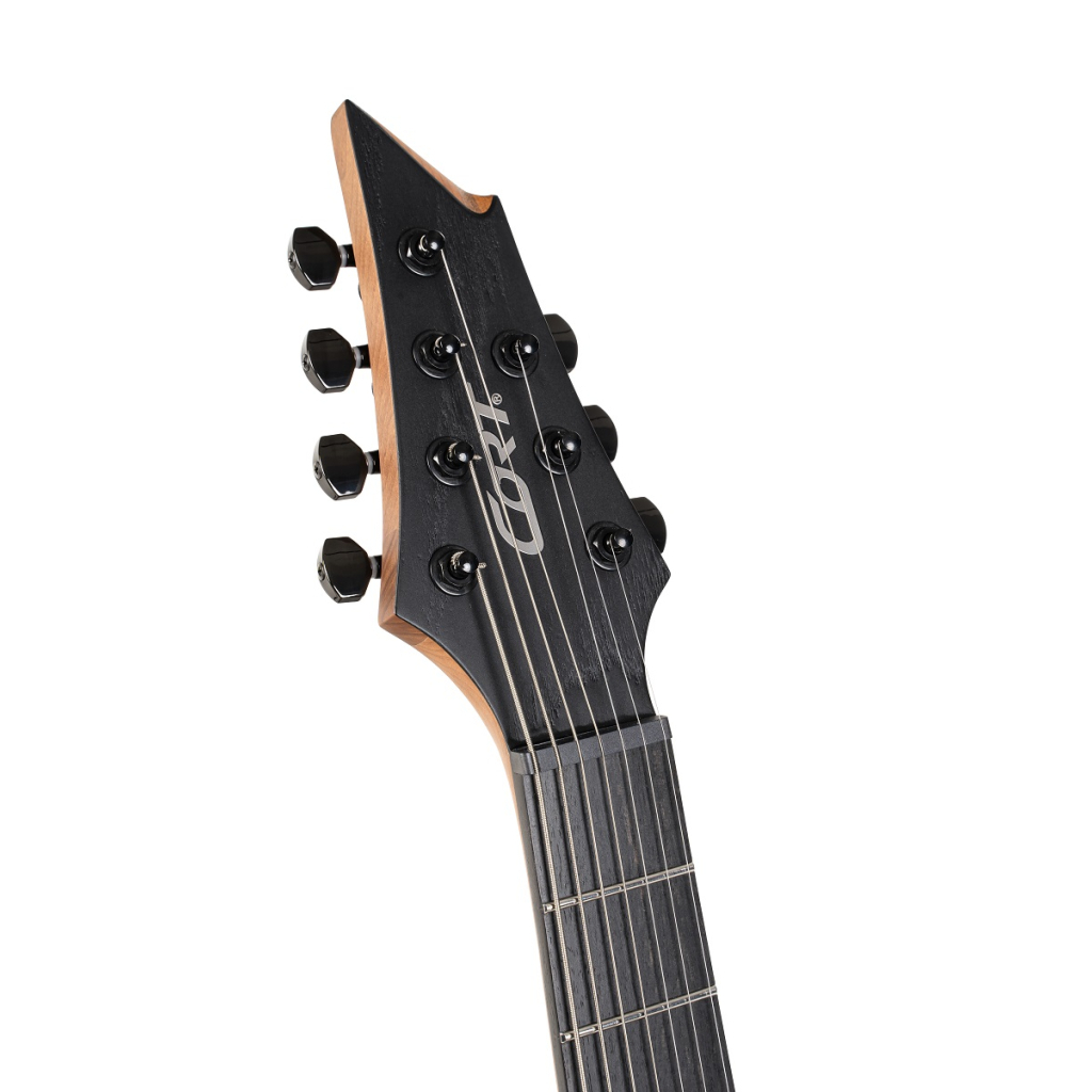 Електрогітара Cort KX707 EverTune (Open Pore Black) - зображення 6