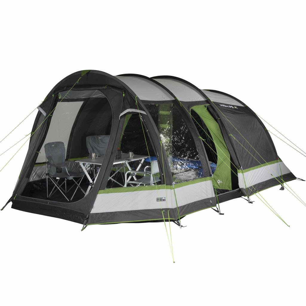 Намет High Peak Bozen 6.0 Light Grey/Dark Grey/Green (928667) - зображення 3