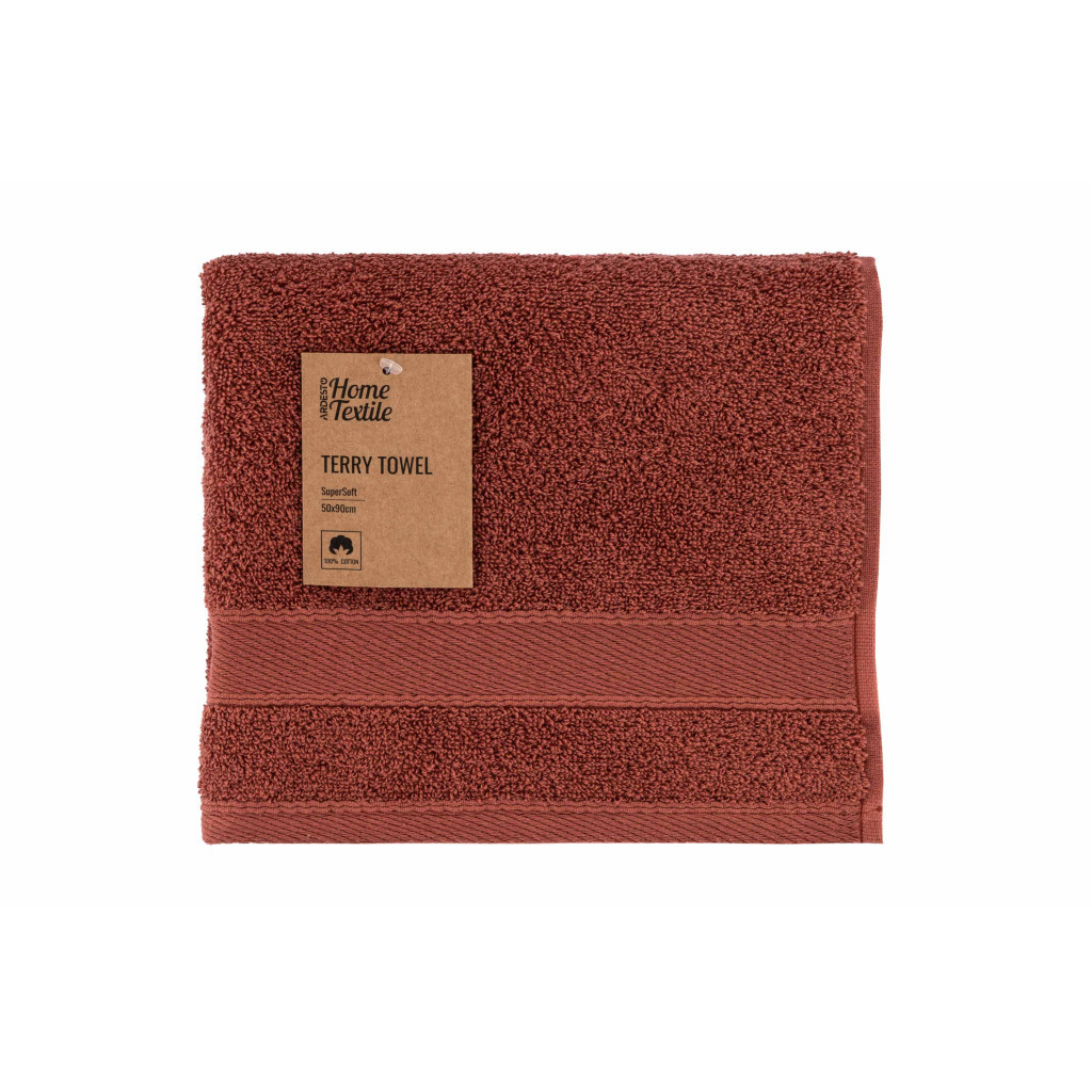 Рушник Ardesto SuperSoft, теракота 50х90 см (ART2250RT) - зображення 1