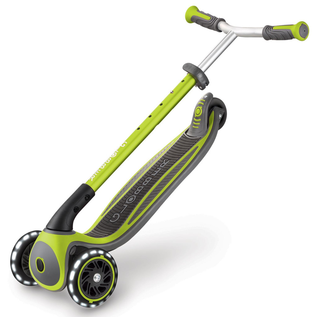Самокат Globber MASTER LIGHTS Зелений, колеса з підсвіткою (662-116-2) - изображение 11