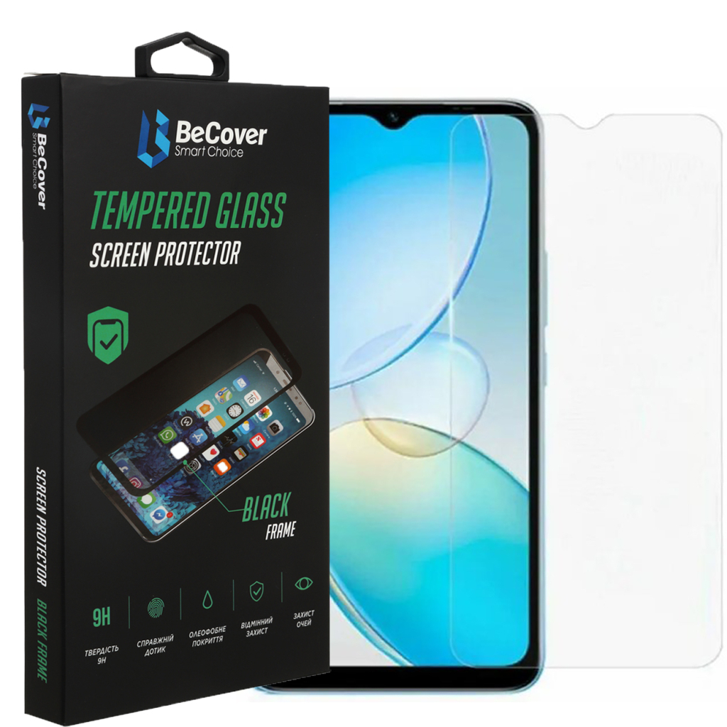 Скло захисне BeCover Infinix Hot 12і (X665B) 3D Crystal Clear Glass (708539) - зображення 1