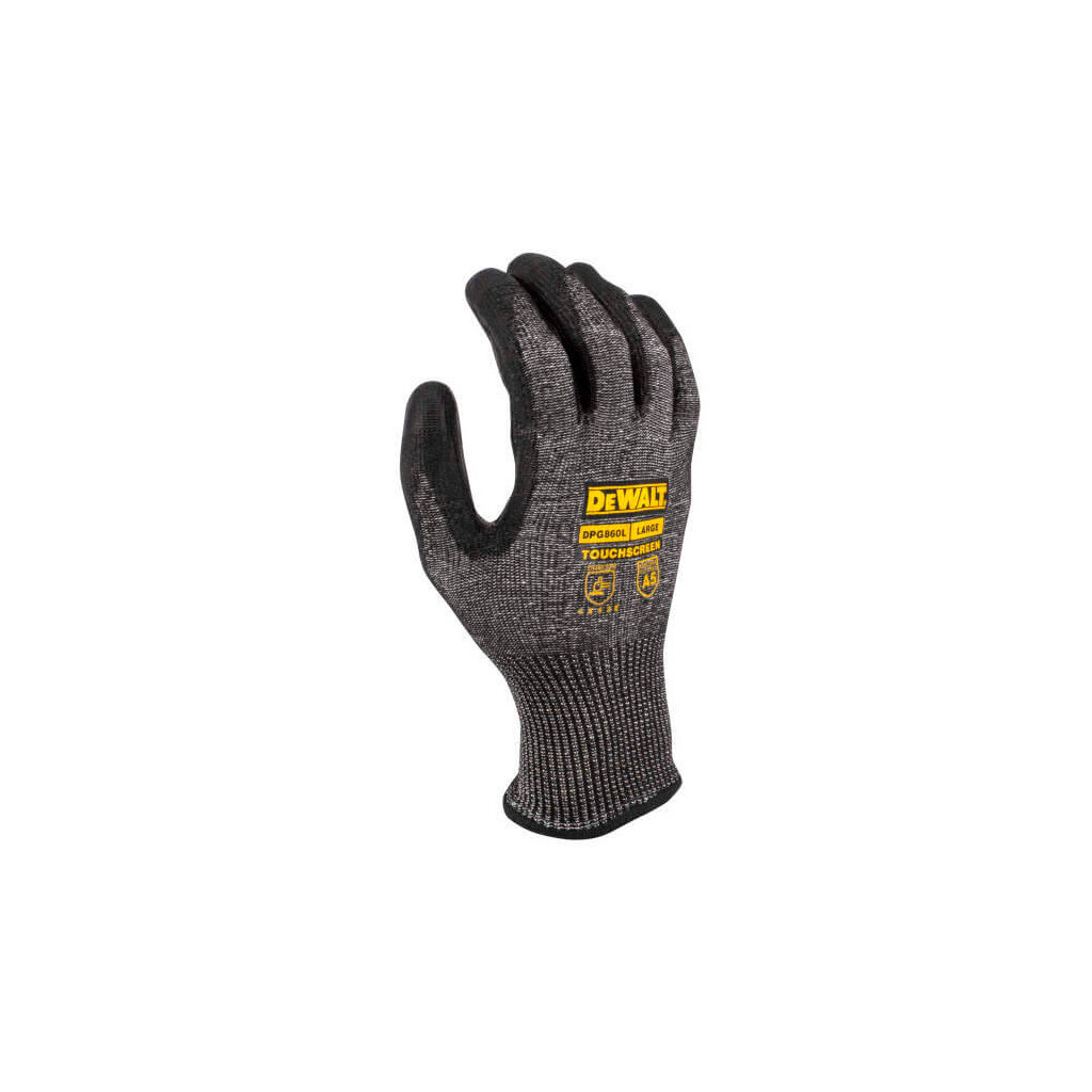 Захисні рукавиці DeWALT розм. L/9, з високою стійкістю до порізів (DPG860L) - зображення 5