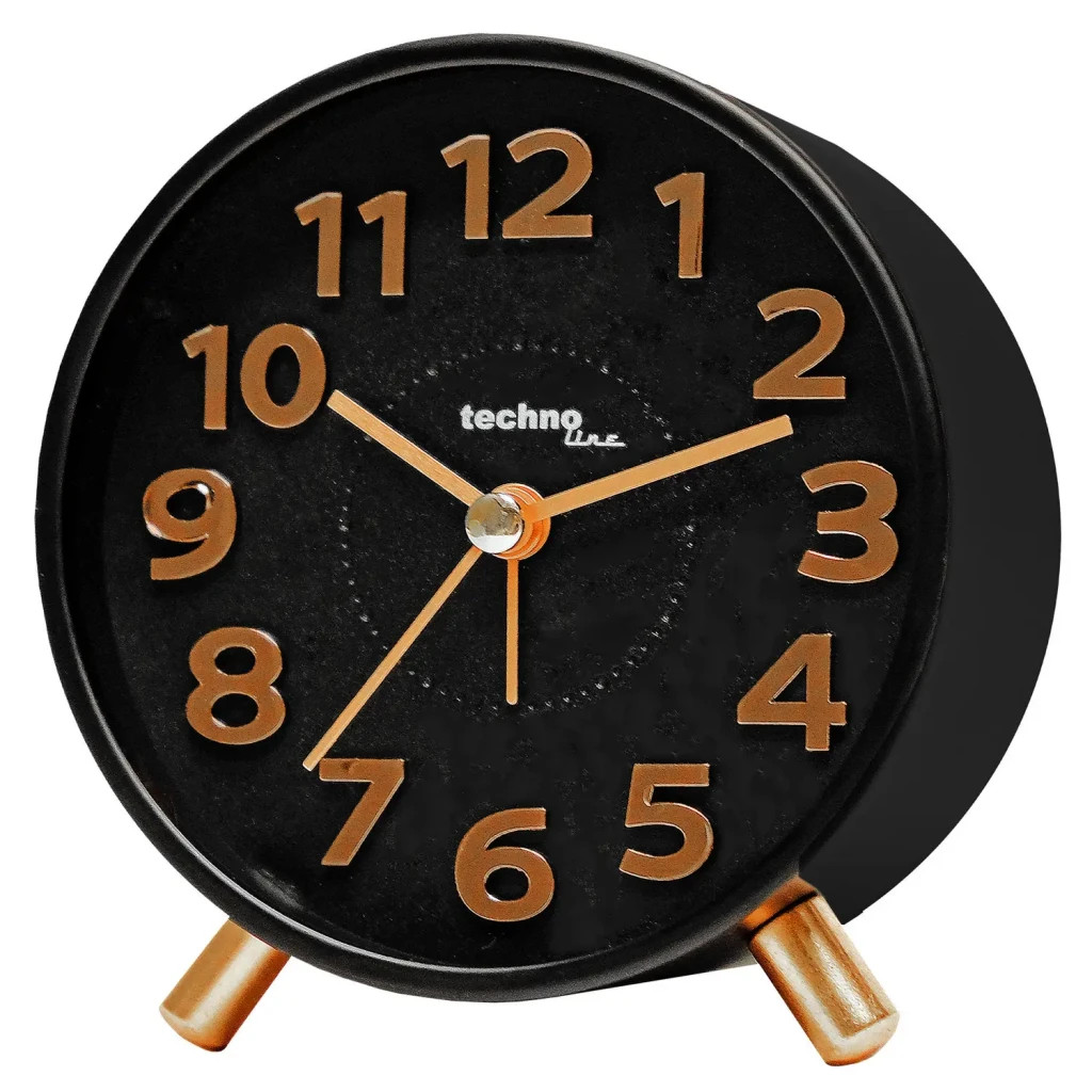Настільний годинник Technoline Modell F Black/Cooper (DAS302473) - изображение 2